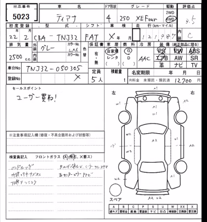 NISSAN TEANA