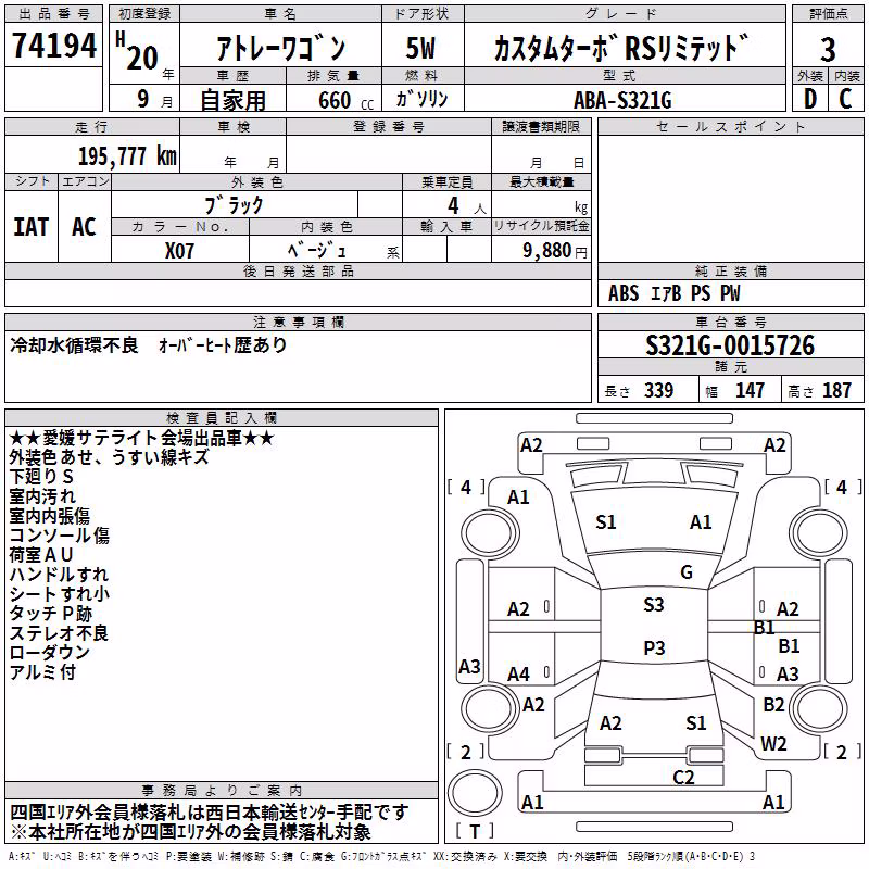 DAIHATSU ATRAI