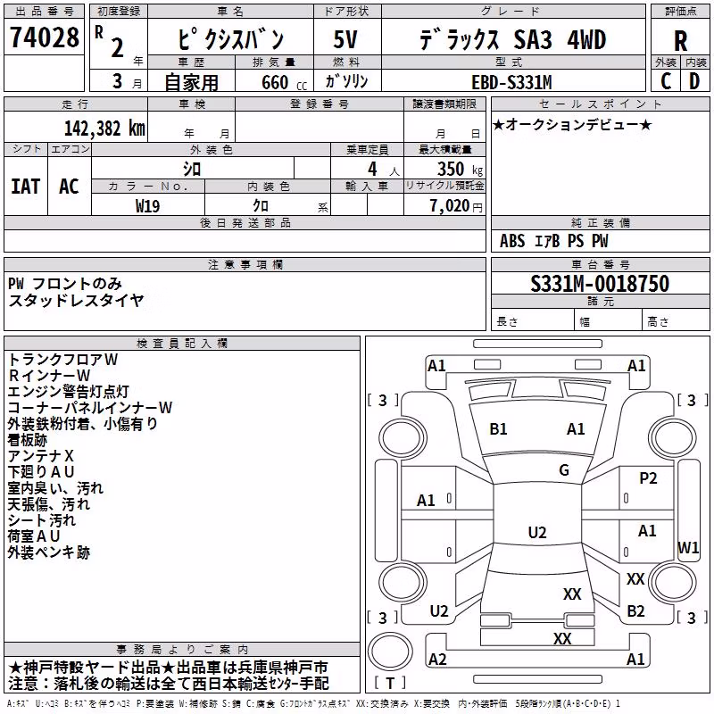 TOYOTA PIXIS VAN