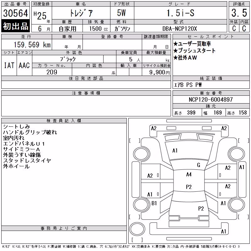 SUBARU TREZIA