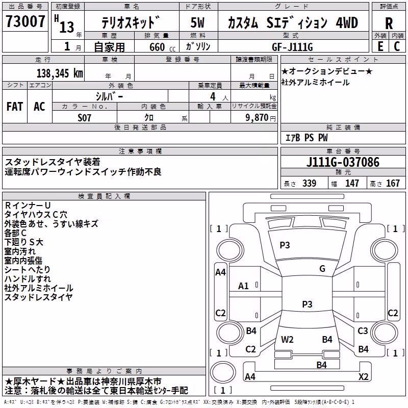 DAIHATSU TERIOS KID