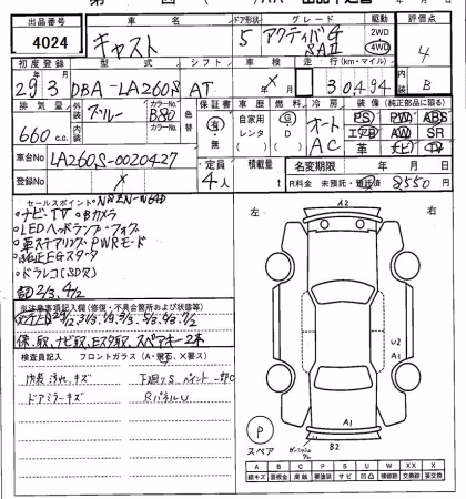 DAIHATSU CAST