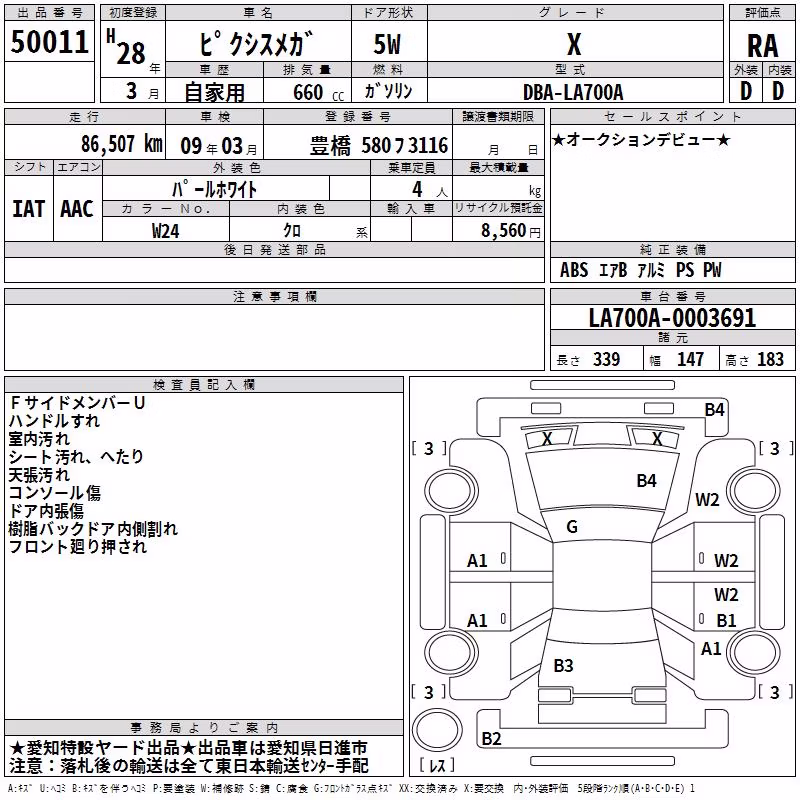 TOYOTA PIXIS MEGA