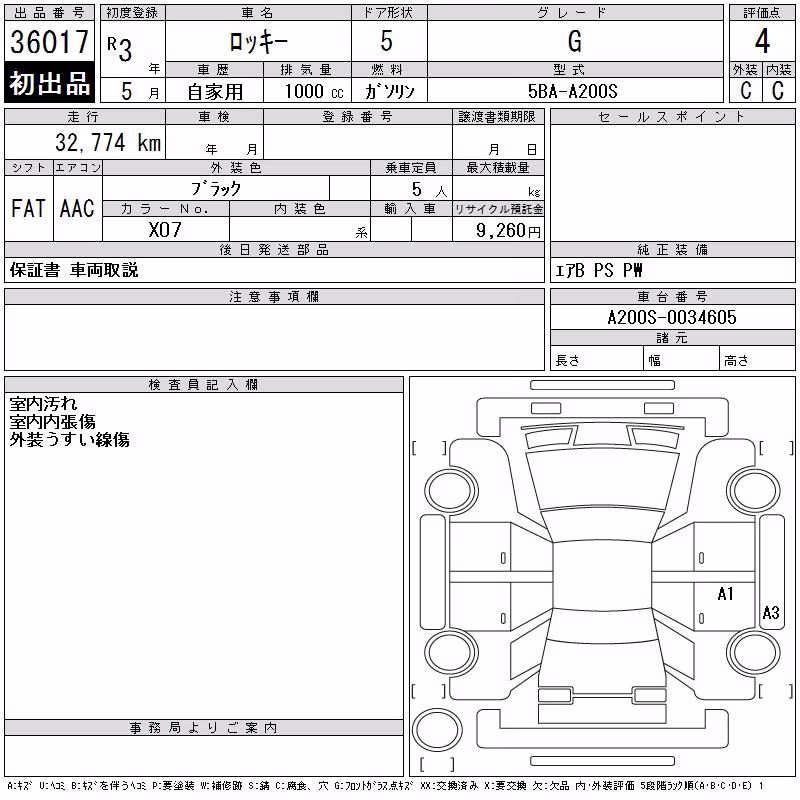 DAIHATSU ROCKY