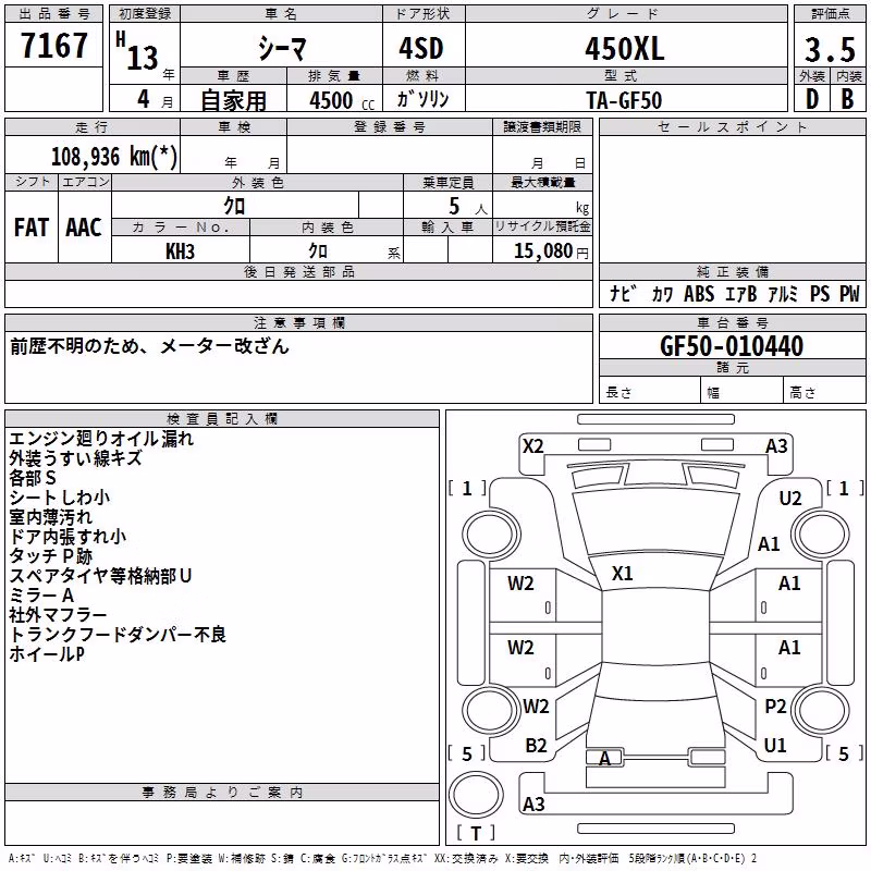 NISSAN CIMA