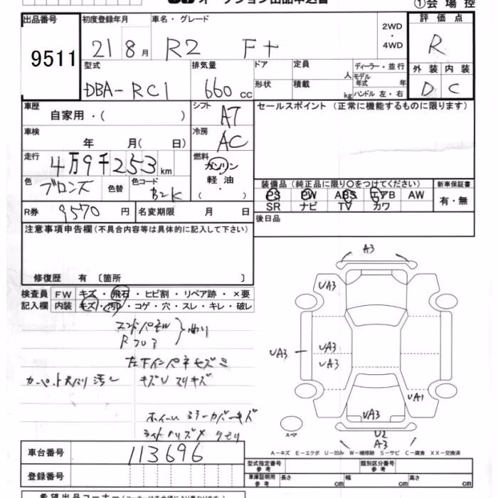 SUBARU R2