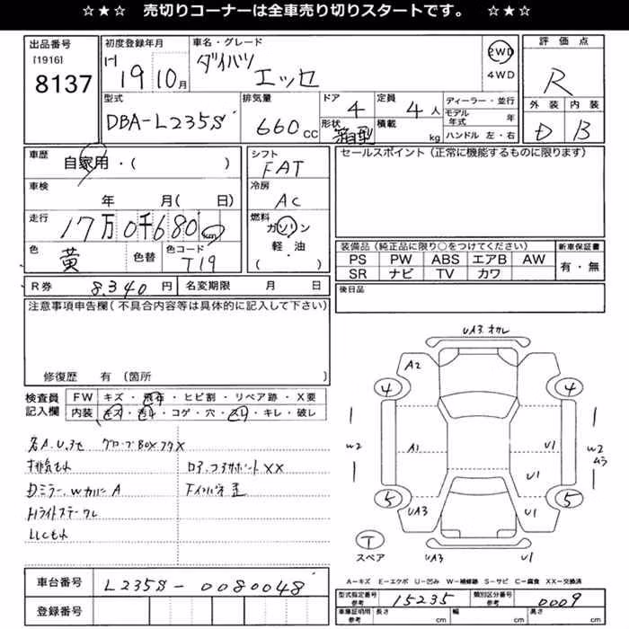 DAIHATSU ESSE