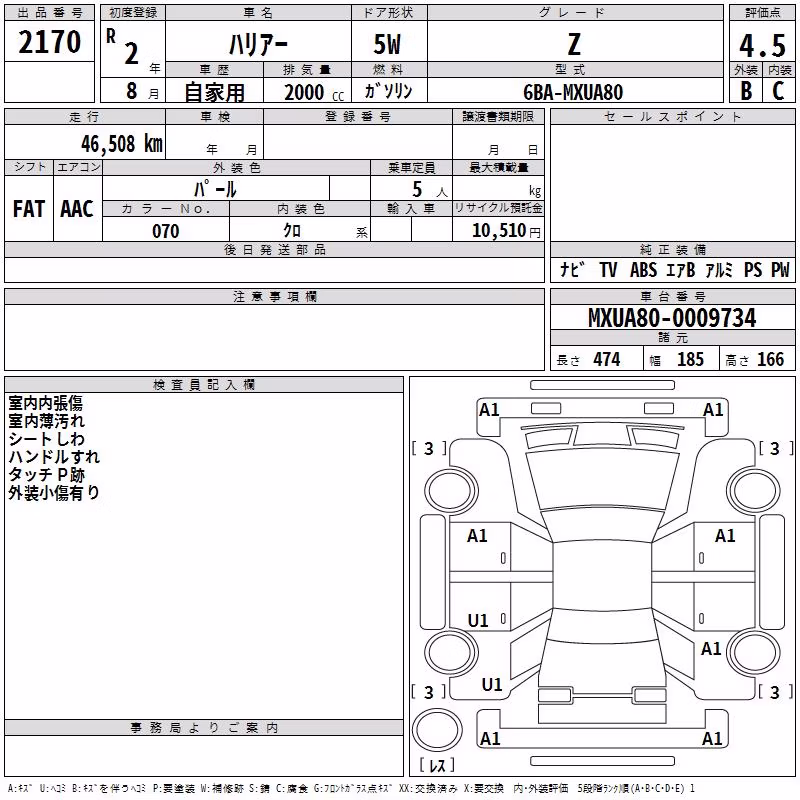 TOYOTA HARRIER