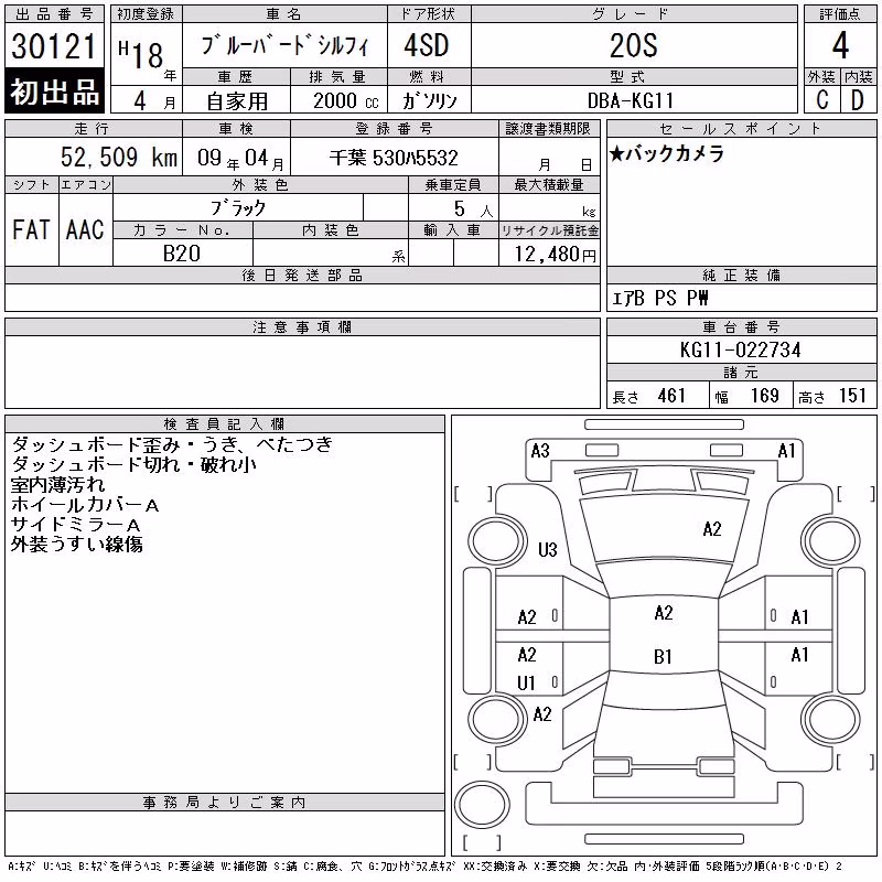 NISSAN BLUEBIRD SYLPHY