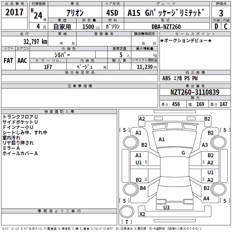 TOYOTA ALLION
