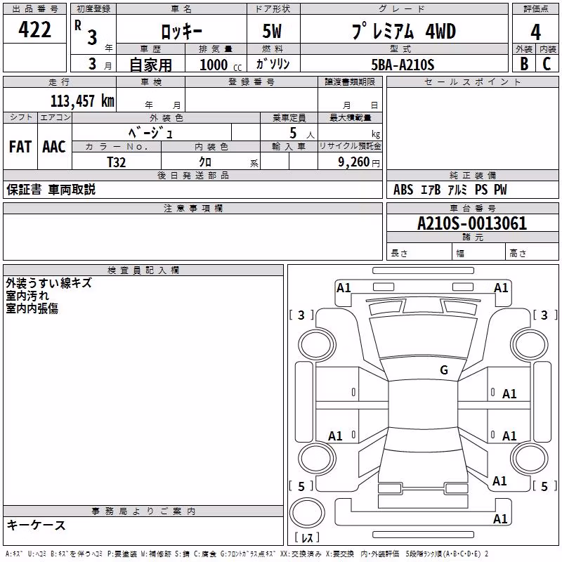 DAIHATSU ROCKY