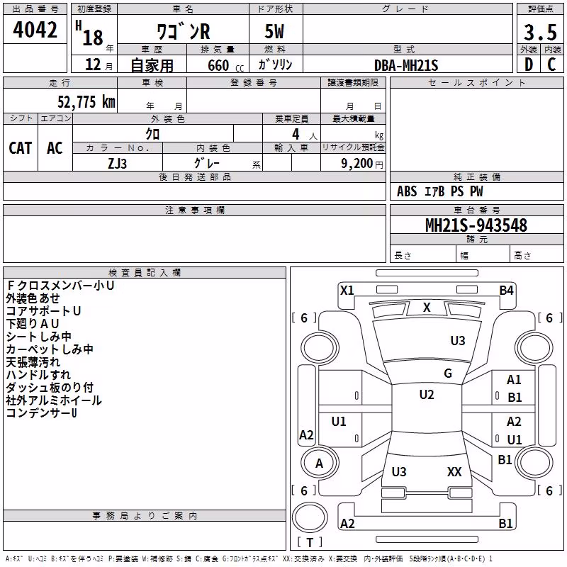 SUZUKI WAGON R