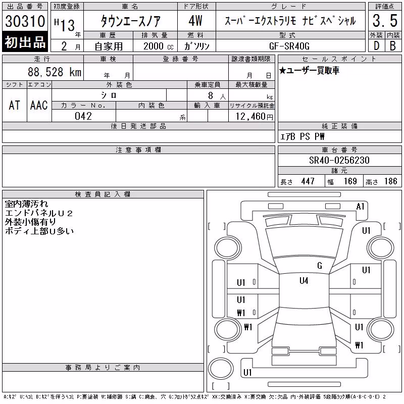 TOYOTA TOWN ACE NOAH