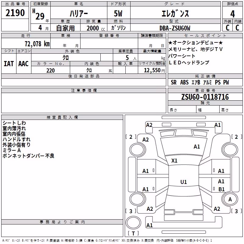 TOYOTA HARRIER