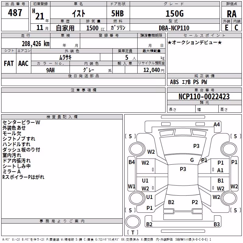 TOYOTA IST