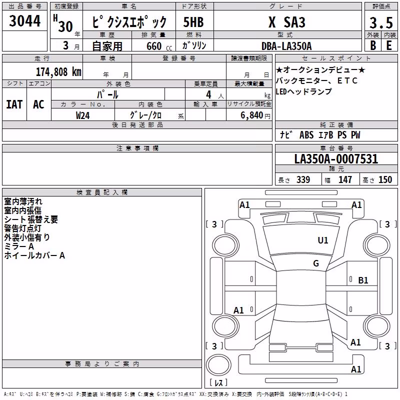 TOYOTA PIXIS EPOCH