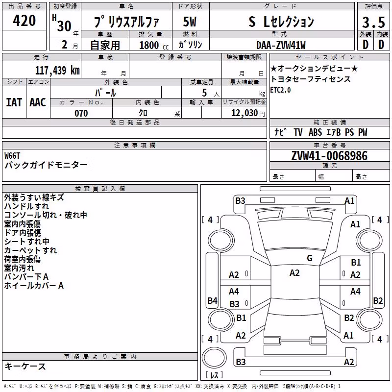 TOYOTA PRIUS ALPHA