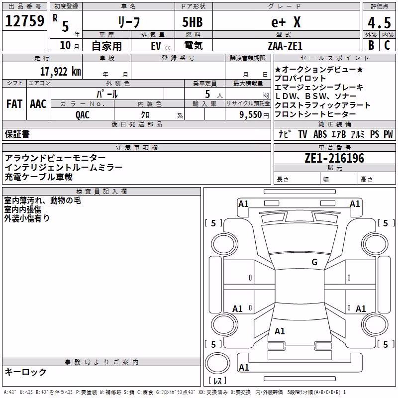NISSAN LEAF