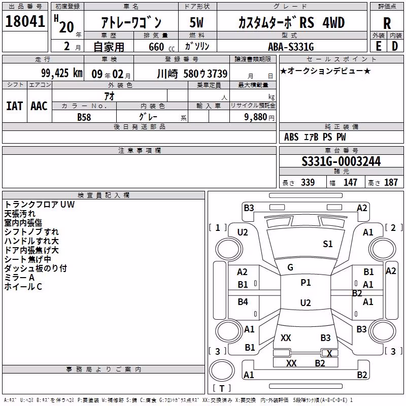 DAIHATSU ATRAI