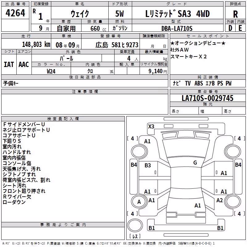 DAIHATSU WAKE