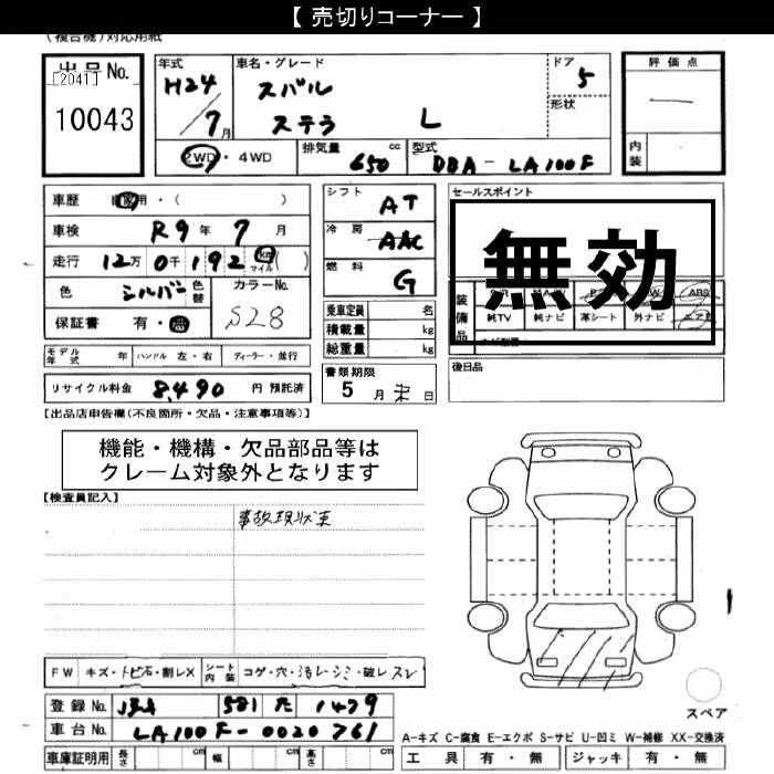 SUBARU STELLA