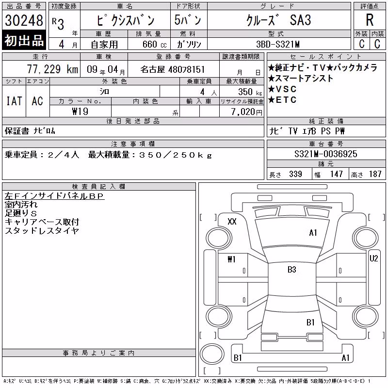 TOYOTA PIXIS VAN