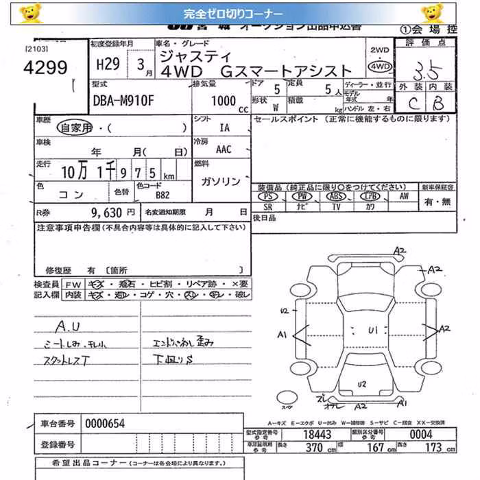 SUBARU JUSTY