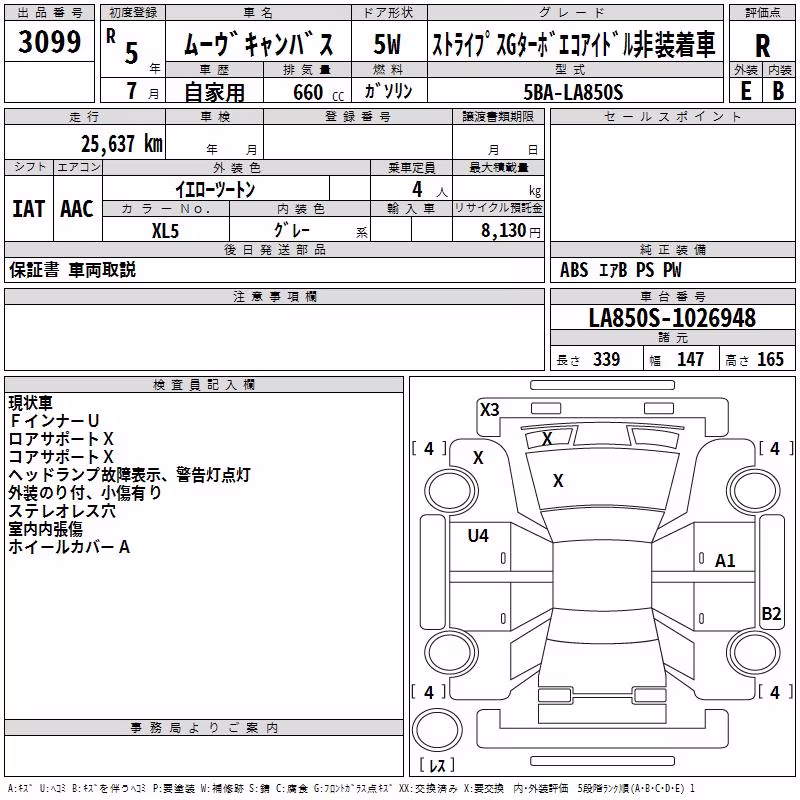 DAIHATSU MOVE CANBUS