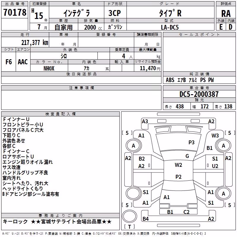 HONDA INTEGRA