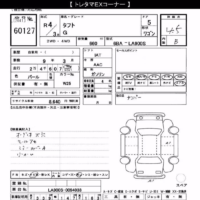 DAIHATSU TAFT