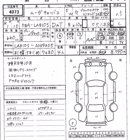 DAIHATSU MOVE CANBUS