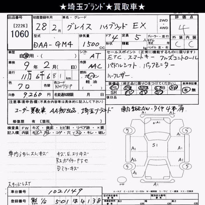 HONDA GRACE