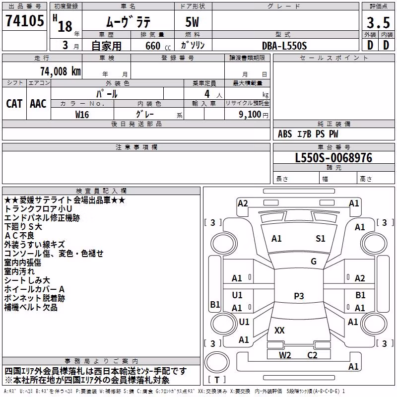DAIHATSU MOVE LATTE