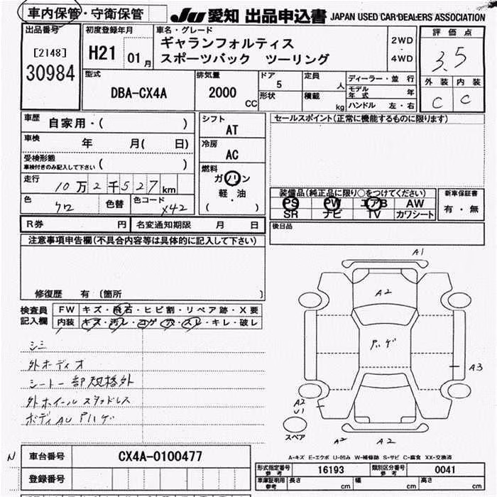 MITSUBISHI GALANT FORTIS