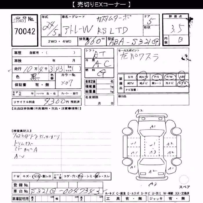 DAIHATSU ATRAI