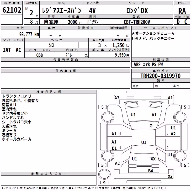 TOYOTA REGIUS ACE