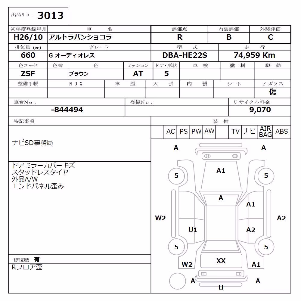 SUZUKI ALTO LAPIN