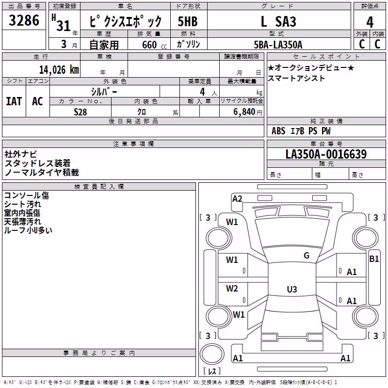 TOYOTA PIXIS EPOCH