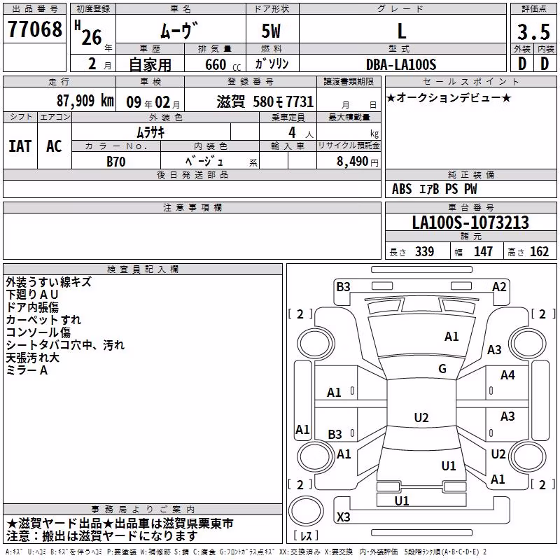 DAIHATSU MOVE