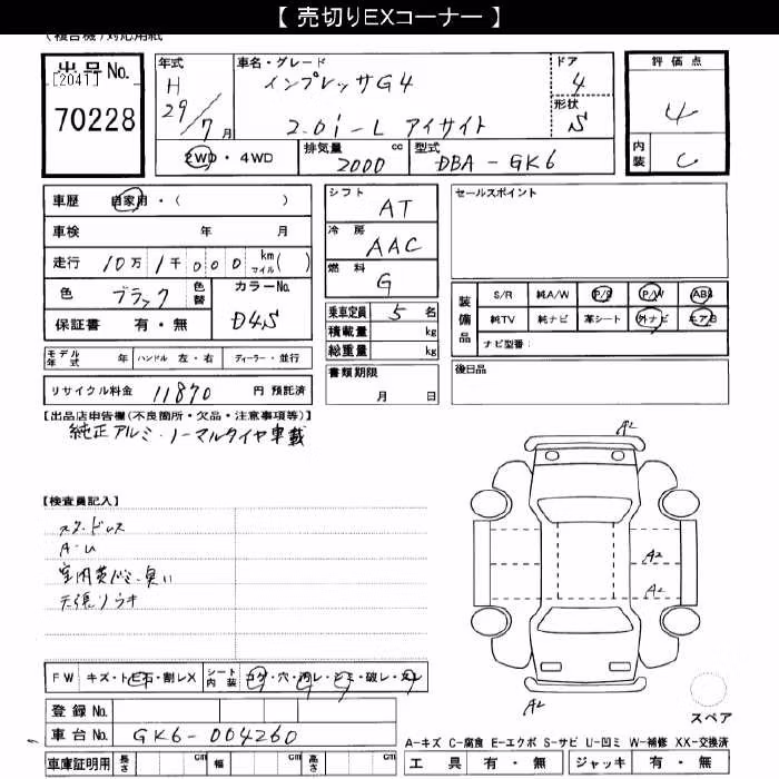 SUBARU IMPREZA