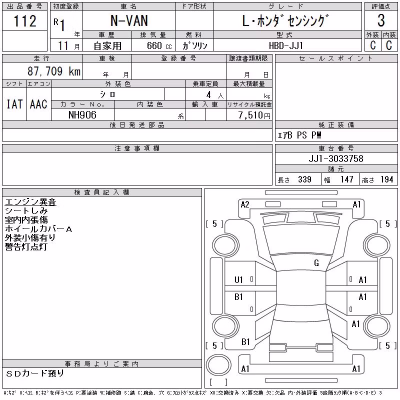 HONDA N-VAN