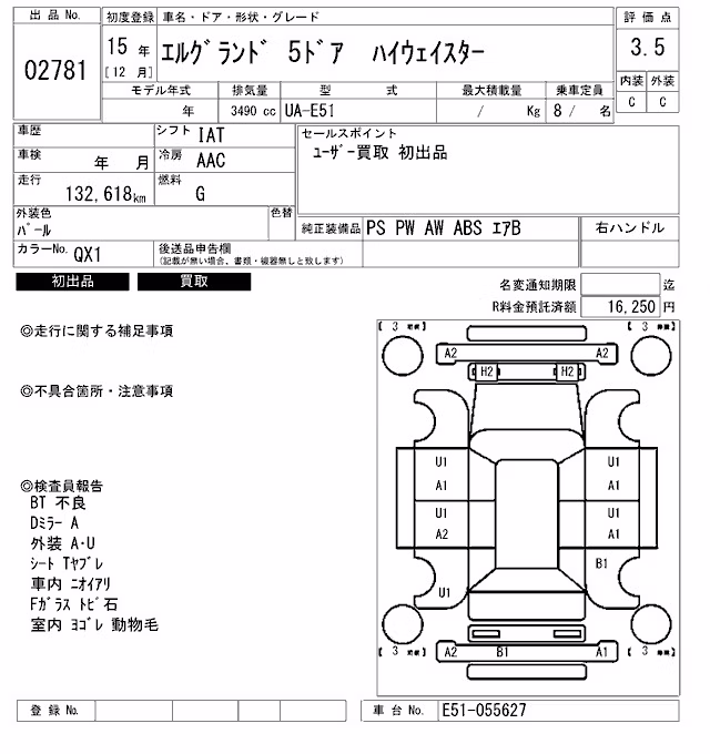 NISSAN ELGRAND