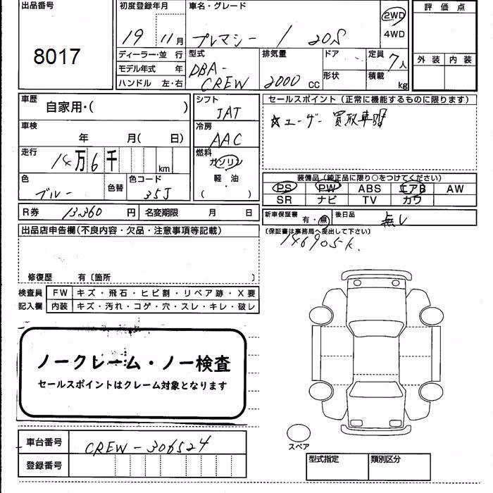 MAZDA PREMACY