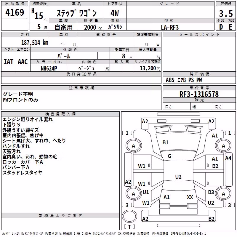 HONDA STEPWGN