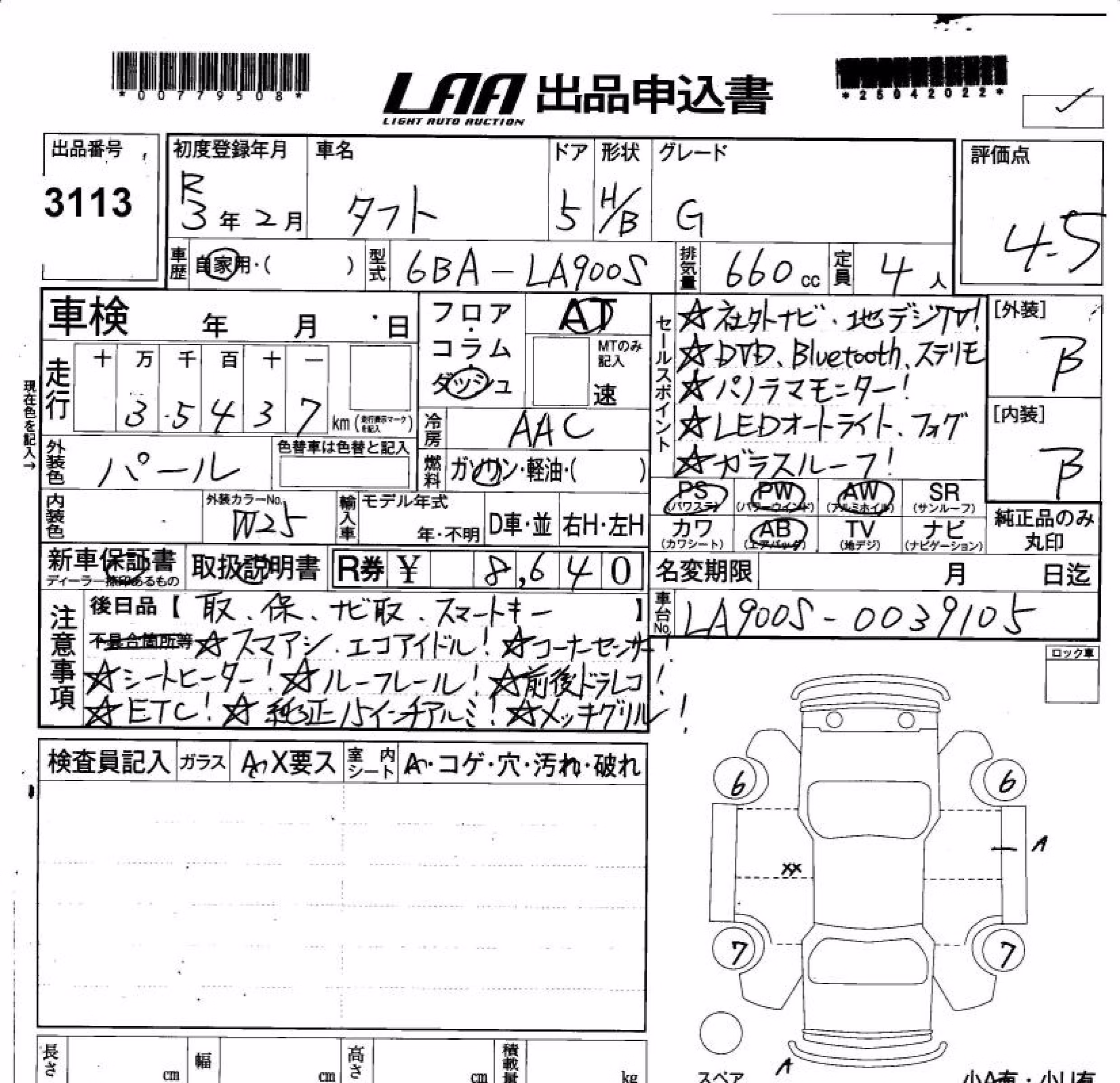 DAIHATSU TAFT
