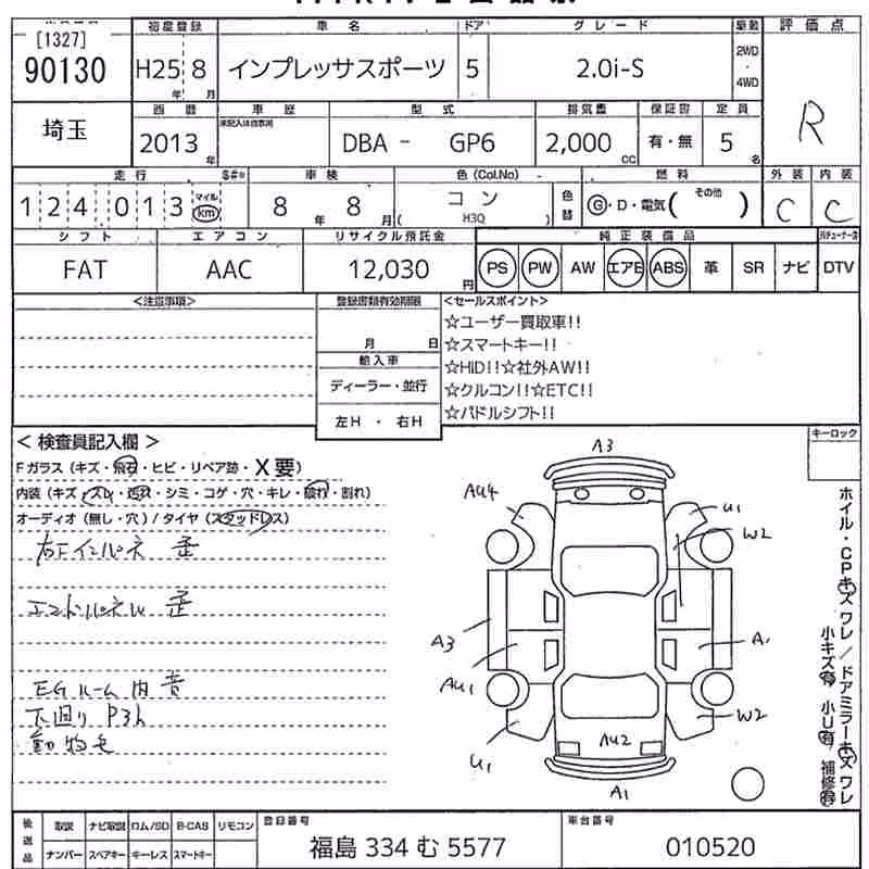 SUBARU IMPREZA