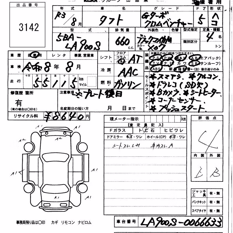 DAIHATSU TAFT