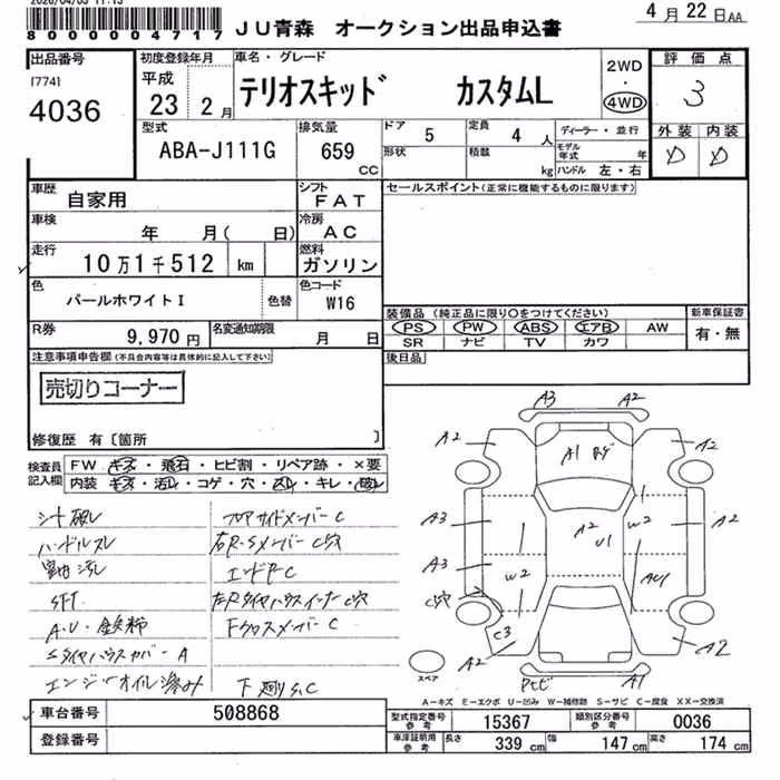 DAIHATSU TERIOS KID