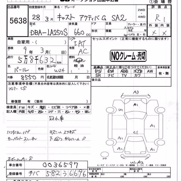 DAIHATSU CAST