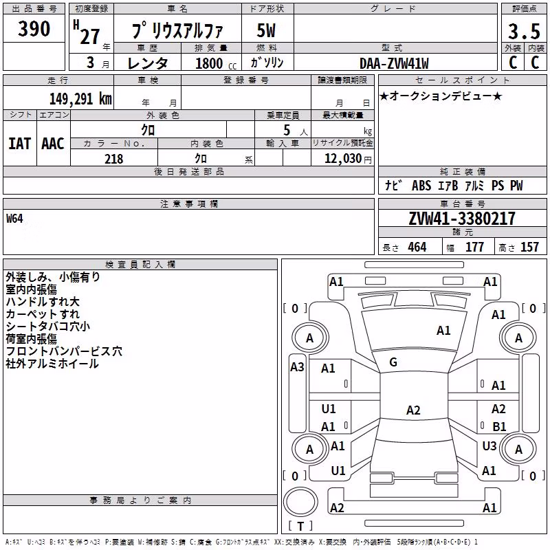 TOYOTA PRIUS ALPHA